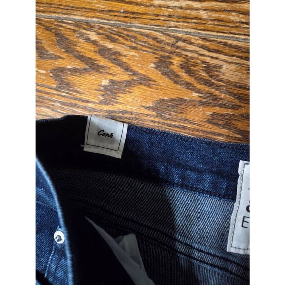 Frank & Eileen the Everyday Jean Cork Rind  Straight Leg Minimal High Rise Sz 30 - Picture 3 of 5